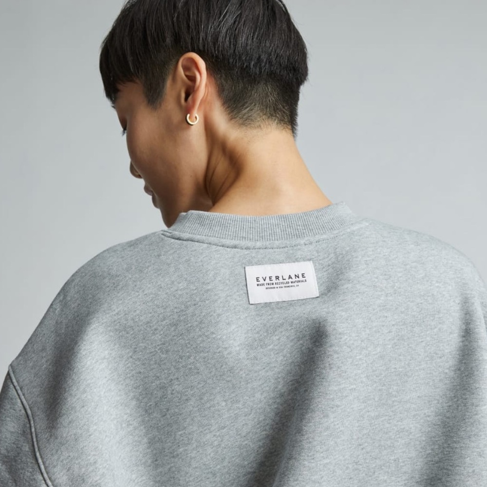 Everlane The Retrack Oversized Crew - Picture 10 of 11